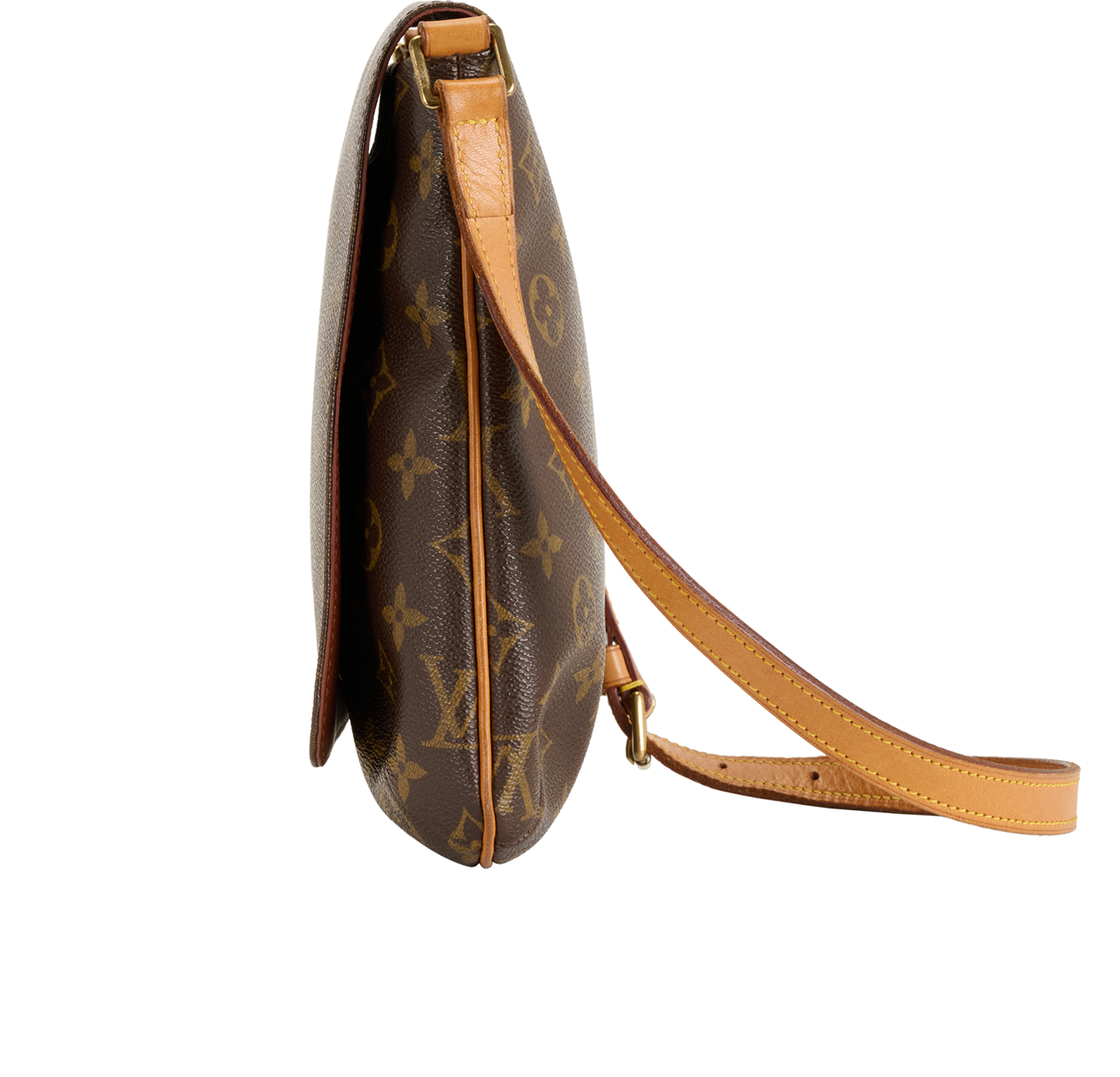 Musette Salsa, &pound;695, Handbags, Brown, Canvas, Bottom view